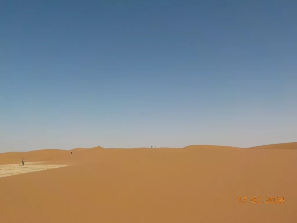 Authentische Bewegung in der Sahara