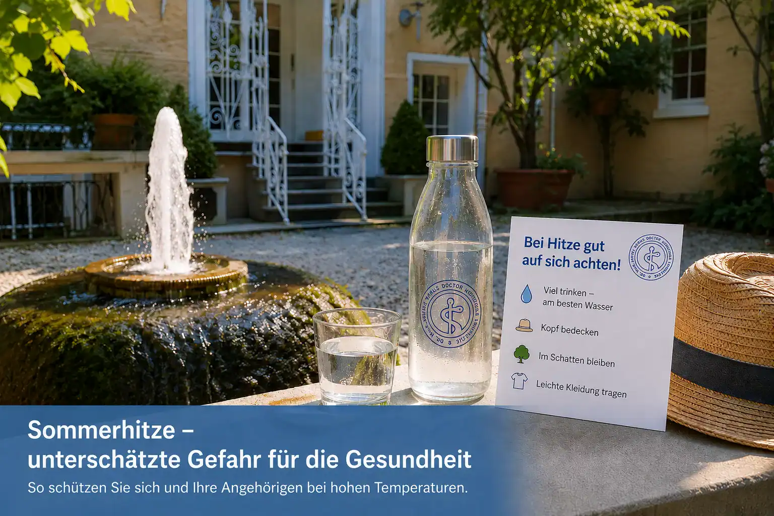 Sommerhitze – unterschätzte Gefahr für unsere Gesundheit